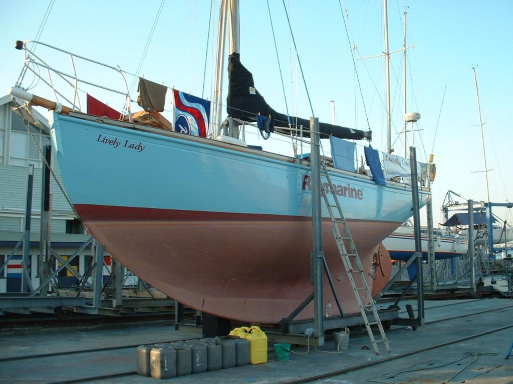 Lively Lady looking good after her refurb in Melbourne Jan 2008